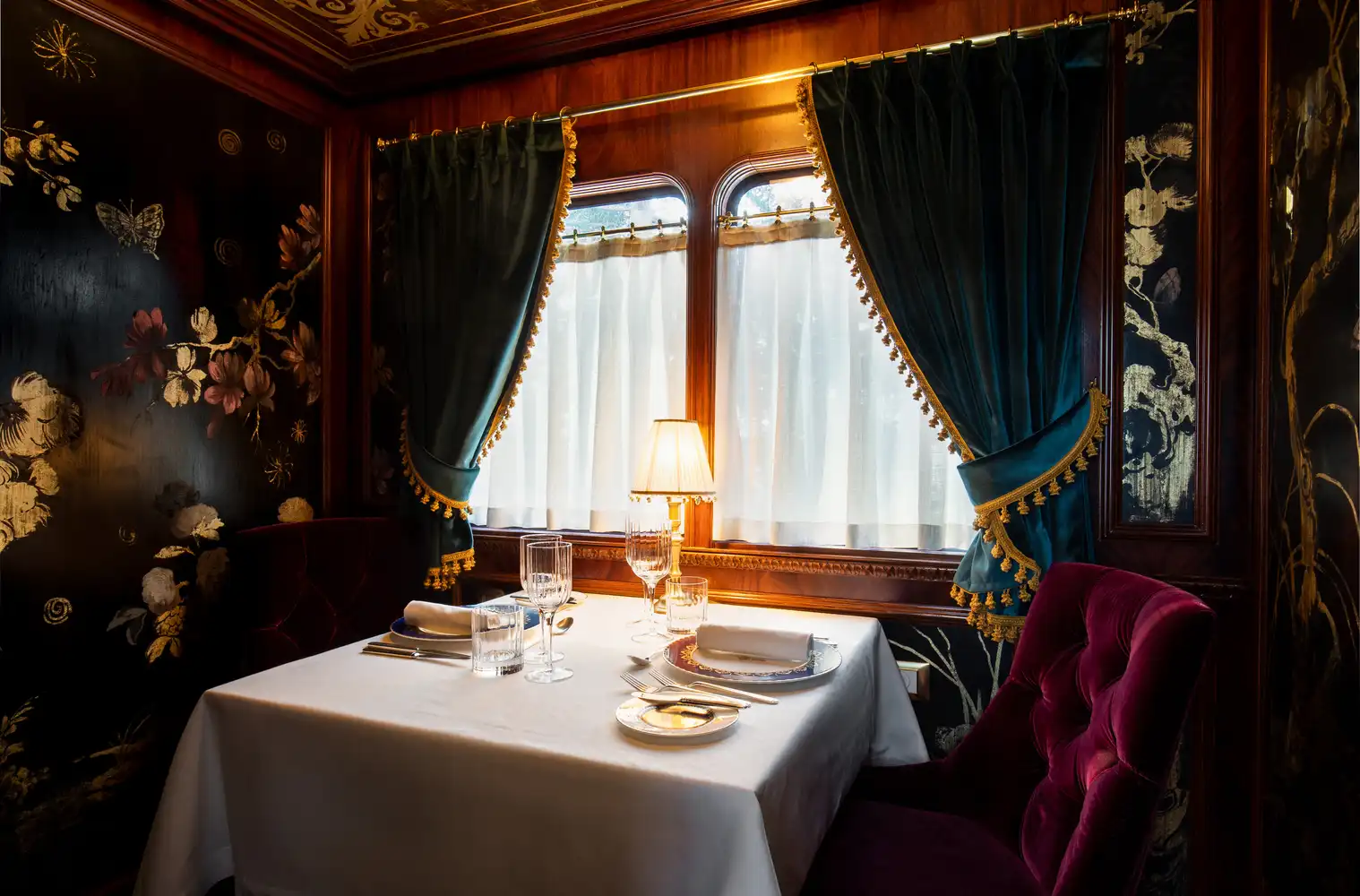 storytelling per la ristorazione, cena in treno