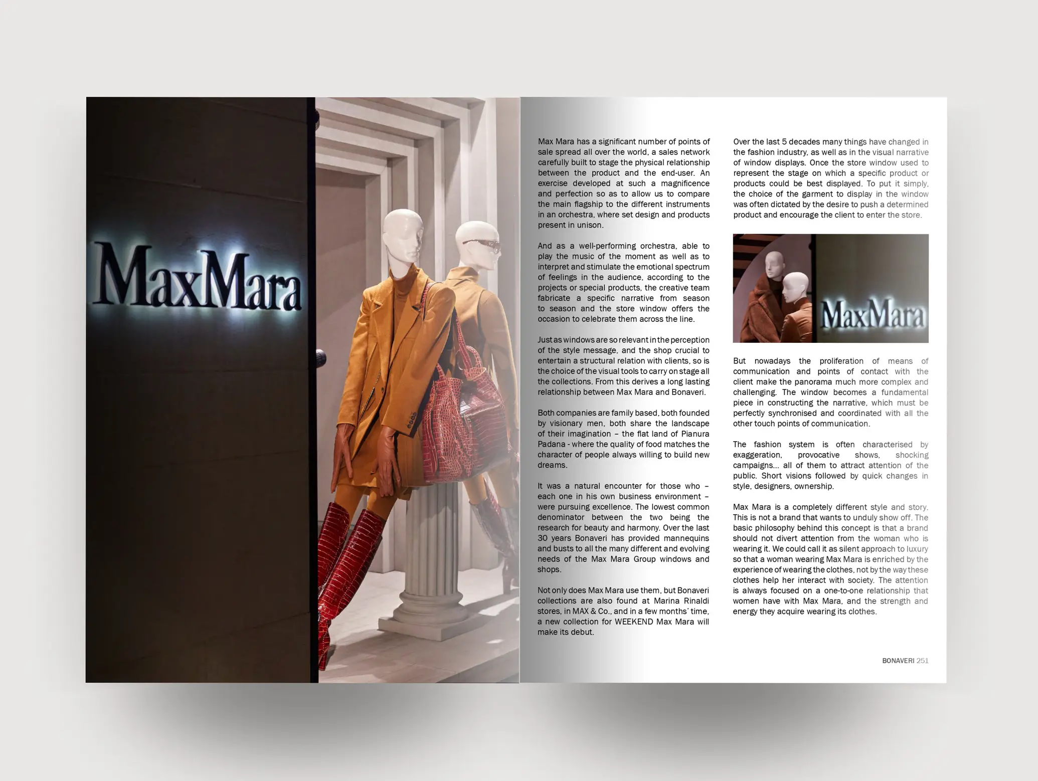 progetti editoriali, bonaveri maxmara