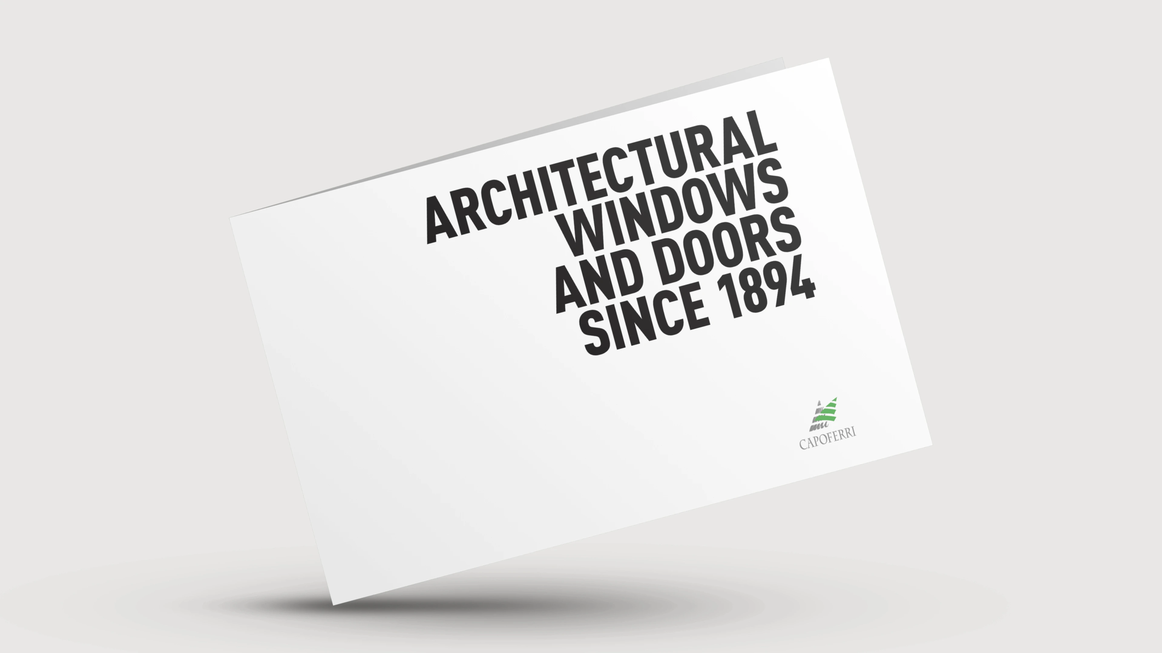 progetto editoriale capoferri doors and windows